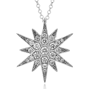 ZP1254 Pendant in 18k Gold with Diamonds
