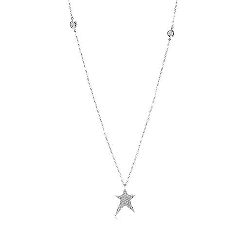 ZP1255 Pendant in 14k Gold with Diamonds