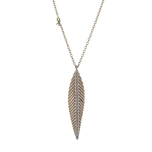 ZP1263 Pendant in 14k Gold with Diamonds