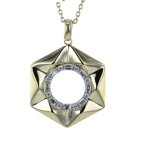 ZP1264 Pendant in 14k Gold with Diamonds