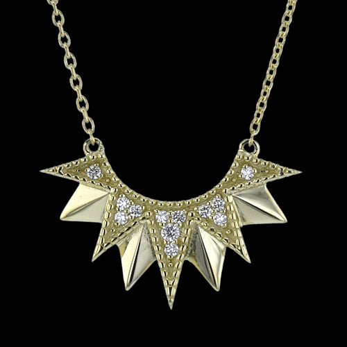 ZP1265 Pendant in 14k Gold with Diamonds