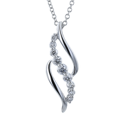 ZP1267 Pendant in 14k Gold with Diamonds