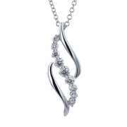 ZP1267 Pendant in 14k Gold with Diamonds