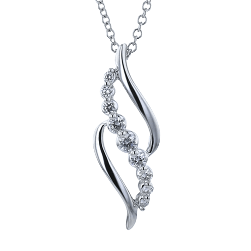 ZP1267 Pendant in 14k Gold with Diamonds