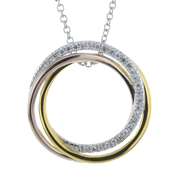 ZP1268 Pendant in 14k Gold with Diamonds