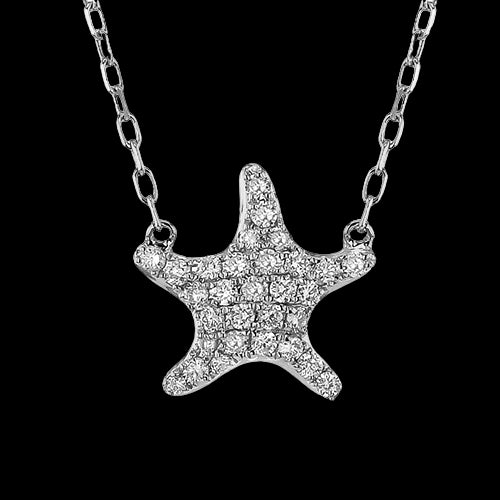 ZP1276 Pendant in 14k Gold with Diamonds