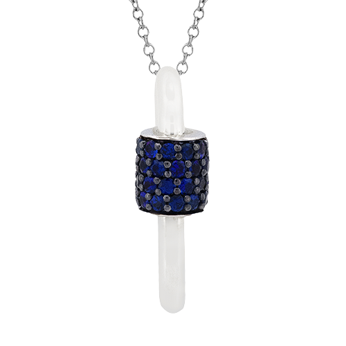 ZP1290 Color Pendant in 14k Gold
