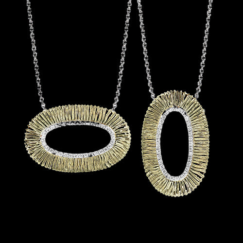 ZP1296 Pendant in 14k Gold with Diamonds