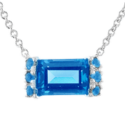 ZP1314 Color Pendant in 14k Gold