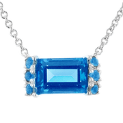 ZP1314 Color Pendant in 14k Gold