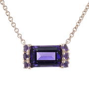 ZP1314-R Color Pendant in 14k Gold