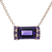 ZP1314-R Color Pendant in 14k Gold