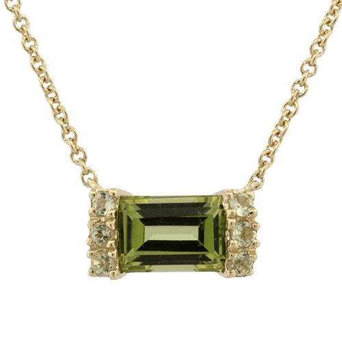 ZP1314-Y Color Pendant in 14k Gold