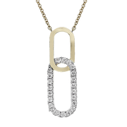 ZP1317 Pendant in 14k Gold with Diamonds