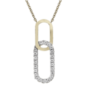 ZP1317 Pendant in 14k Gold with Diamonds