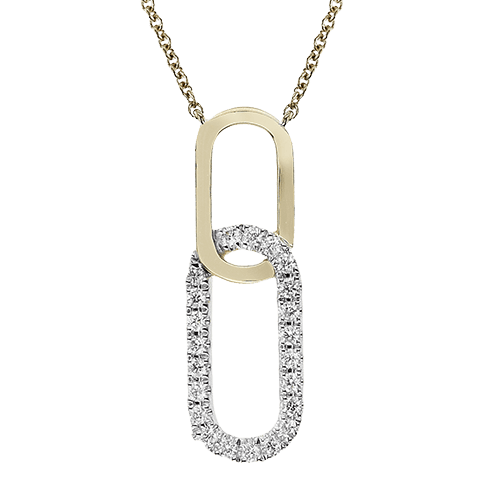 ZP1317 Pendant in 14k Gold with Diamonds