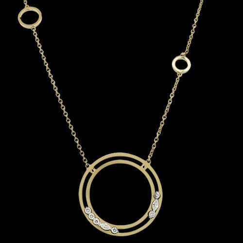 ZP1321 Pendant in 14k Gold with Diamonds