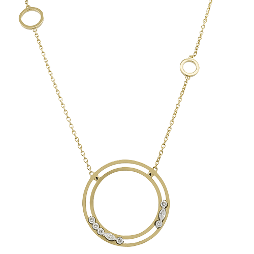 ZP1321 Pendant in 14k Gold with Diamonds