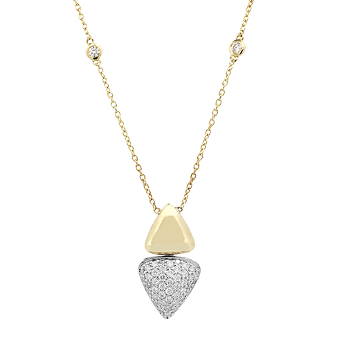 ZP1323 Pendant in 14k Gold with Diamonds
