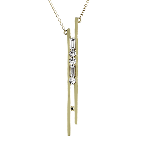 ZP1328 Pendant in 14k Gold with Diamonds
