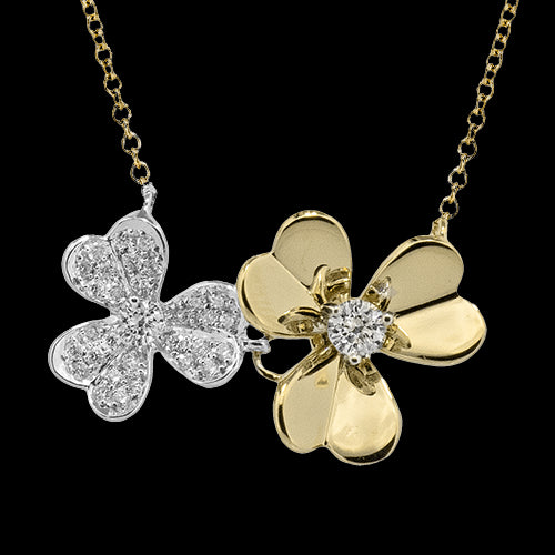 ZP1335 Pendant in 14k Gold with Diamonds