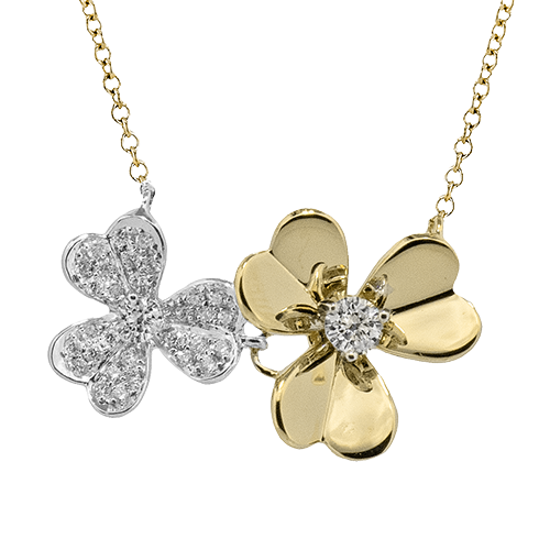 ZP1335 Pendant in 14k Gold with Diamonds