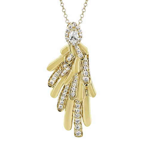 ZP1346 Pendant in 14k Gold with Diamonds