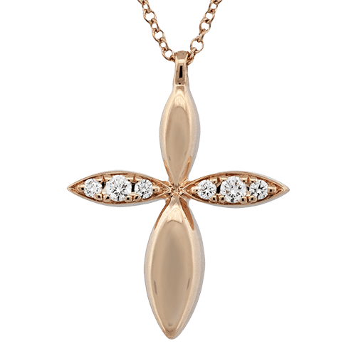 ZP1349 Pendant in 14k Gold with Diamonds