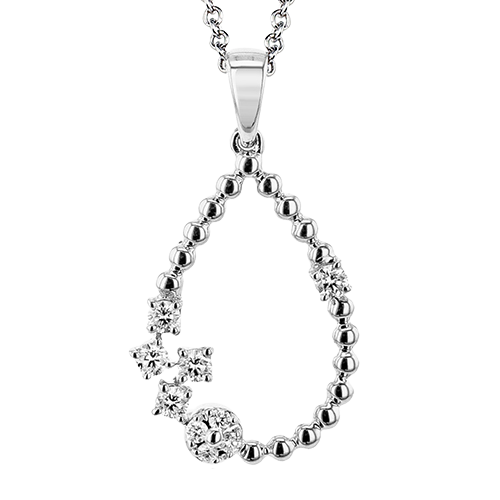 ZP1362 Pendant in 14k Gold with Diamonds