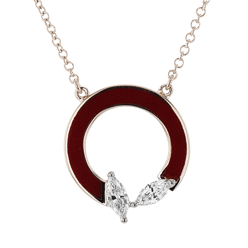 ZP1363 Color Pendant in 14k Gold