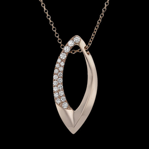 ZP1368 Pendant in 14k Gold with Diamonds