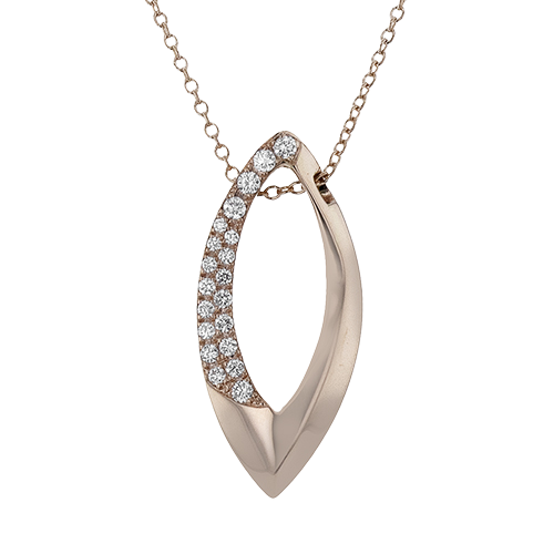 ZP1368 Pendant in 14k Gold with Diamonds