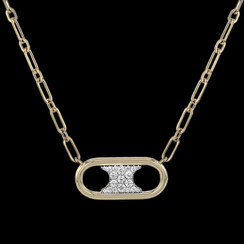 ZP1374 Pendant in 14k Gold with Diamonds
