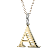 ZP1700 Pendant in 18k Gold with Diamonds