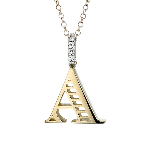 ZP1700 Pendant in 18k Gold with Diamonds