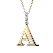ZP1700 Pendant in 18k Gold with Diamonds
