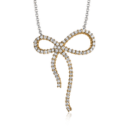 ZP512 Pendant in 14k Gold with Diamonds