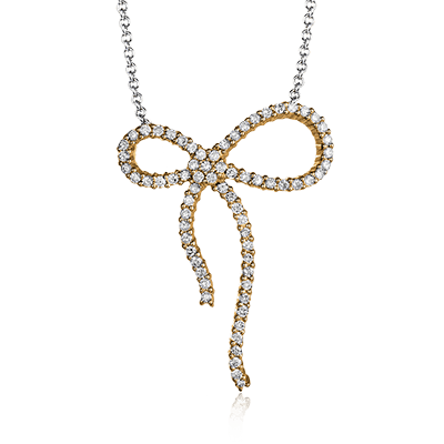 ZP512 Pendant in 14k Gold with Diamonds