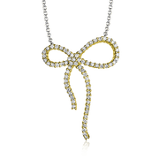 ZP512 Pendant in 14k Gold with Diamonds