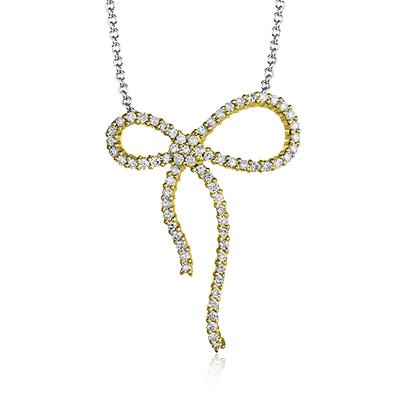 ZP512 Pendant in 14k Gold with Diamonds