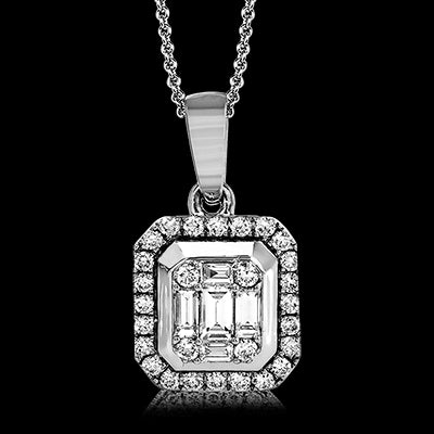 ZP745 Pendant in 14k Gold with Diamonds