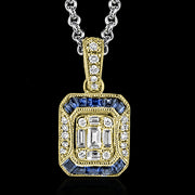 ZP781 Pendant in 14k Gold with Diamonds