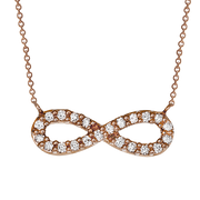 ZP803 Pendant in 14k Gold with Diamonds