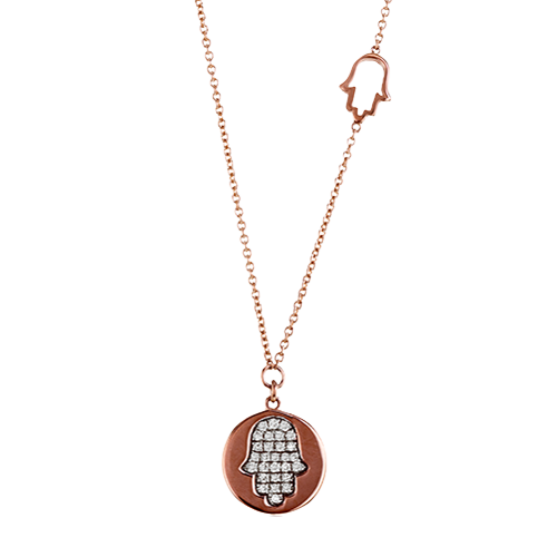 ZP826 Pendant in 14k Gold with Diamonds