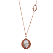 ZP826 Pendant in 14k Gold with Diamonds