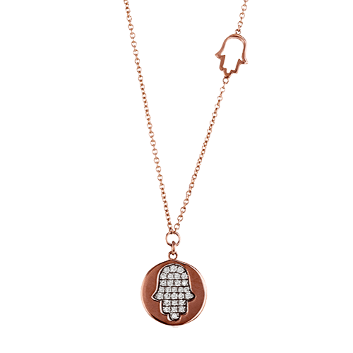 ZP826 Pendant in 14k Gold with Diamonds