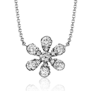 ZP829 Pendant in 14k Gold with Diamonds