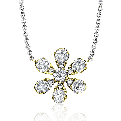 ZP829 Pendant in 14k Gold with Diamonds