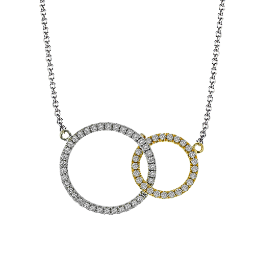 ZP891 Pendant in 14k Gold with Diamonds