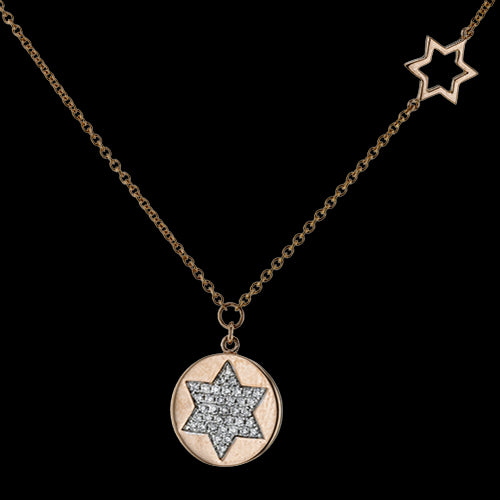 ZP915 Pendant in 14k Gold with Diamonds